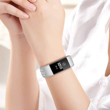 Load image into Gallery viewer, Fitbit Charge 3 Strap Sport Silicone (Silver/White)