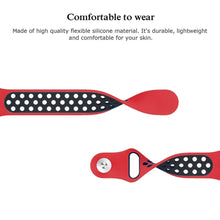 Load image into Gallery viewer, Fitbit Charge 3 Strap Sport Silicone (Red/Black)
