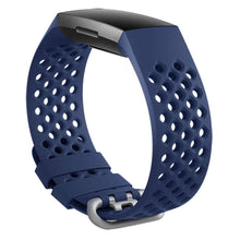 Load image into Gallery viewer, Fitbit Charge 3 Strap Sport Silicone (Navy) - Navy / Fitbit