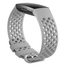 Load image into Gallery viewer, Fitbit Charge 3 Strap Sport Silicone (Grey) - Grey / Fitbit