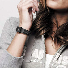 Load image into Gallery viewer, Fitbit Charge 3 Strap Rugged Case (Black/Grey) - Black/Grey