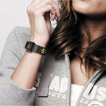 Load image into Gallery viewer, Fitbit Charge 3 Strap Rugged Case (Black/Volt) - Black/Volt