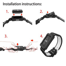 Load image into Gallery viewer, Fitbit Charge 3 Strap Rugged Case (Black) - Black / Fitbit