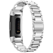 Load image into Gallery viewer, Fitbit Charge 3 Strap Steel Hocolike (Silver) - Silver