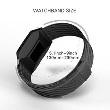 Load image into Gallery viewer, Fitbit Ionic Strap Milanese Loop (Black) - Black / Fitbit