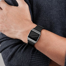 Load image into Gallery viewer, Fitbit Ionic Strap Milanese Loop (Black) - Black / Fitbit