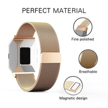 Load image into Gallery viewer, Fitbit Ionic Strap Milanese Loop (Gold) - Gold / Fitbit