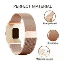 Load image into Gallery viewer, Fitbit Ionic Strap Milanese Loop (RoseGold) - RoseGold