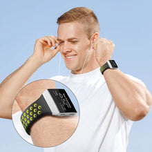 Load image into Gallery viewer, Fitbit Ionic Strap Sport Silicone (Black/Volt) - Black/Volt