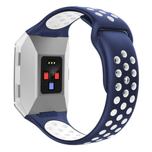 Load image into Gallery viewer, Fitbit Ionic Strap Sport Silicone (Navy/White) - Navy/White