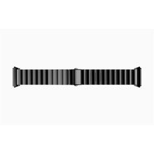 Load image into Gallery viewer, Fitbit Ionic Strap Steel Link Bracelet (Black) - Black