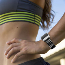 Load image into Gallery viewer, Fitbit Ionic Strap Steel Link Bracelet (Black) - Black