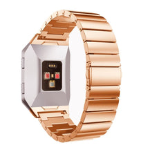 Load image into Gallery viewer, Fitbit Ionic Strap Steel Link Bracelet (RoseGold)