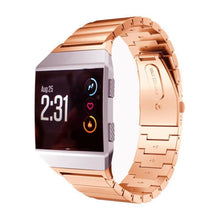 Load image into Gallery viewer, Fitbit Ionic Strap Steel Link Bracelet (RoseGold)
