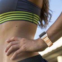 Load image into Gallery viewer, Fitbit Ionic Strap Steel Link Bracelet (RoseGold)