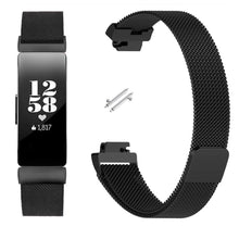 Load image into Gallery viewer, Fitbit Inspire Strap Milanese Loop (Black) - Black / Fitbit