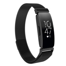 Load image into Gallery viewer, Fitbit Inspire Strap Milanese Loop (Black) - Black / Fitbit
