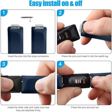 Load image into Gallery viewer, Fitbit Inspire Strap Sport Silicone (Navy) - Navy / Fitbit