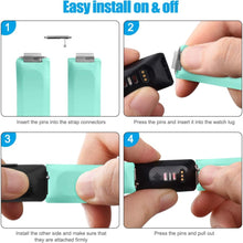 Load image into Gallery viewer, Fitbit Inspire Strap Sport Silicone (Turquoise) - Turquoise