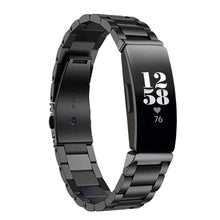 Load image into Gallery viewer, Fitbit Inspire Strap Steel Hocolike (Black) - Black