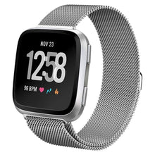 Load image into Gallery viewer, Fitbit Versa Strap Milanese Loop (Silver) - Silver / Fitbit