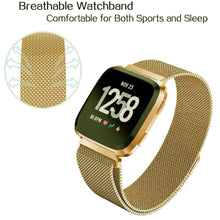 Load image into Gallery viewer, Fitbit Versa Strap Milanese Loop (Gold) - Gold / Fitbit