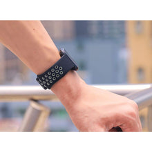 Load image into Gallery viewer, Fitbit Versa Strap Sport Silicone (Black/Grey) - Black/Grey