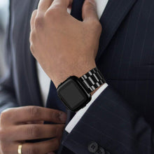 Load image into Gallery viewer, Fitbit Versa Strap Steel Hocolike (Black) - Black / Fitbit