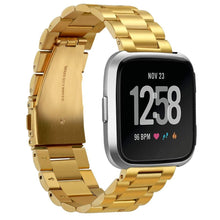 Load image into Gallery viewer, Fitbit Versa Strap Steel Hocolike (Gold) - Gold / Fitbit