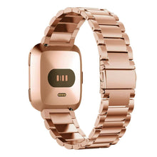 Load image into Gallery viewer, Fitbit Versa Strap Steel Hocolike (RoseGold) - RoseGold