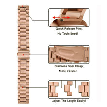 Load image into Gallery viewer, Fitbit Versa Strap Steel Hocolike (RoseGold) - RoseGold