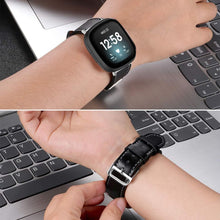 Load image into Gallery viewer, Fitbit Versa 4 Strap - Fitbit Versa 4 / PU Leather Strap