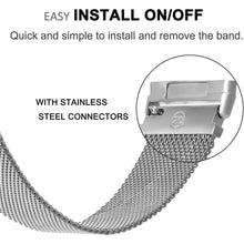 Load image into Gallery viewer, Fitbit Versa 3 Strap Milanese Loop (Silver) - Silver