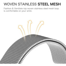 Load image into Gallery viewer, Fitbit Versa 3 Strap Milanese Loop (Silver) - Silver