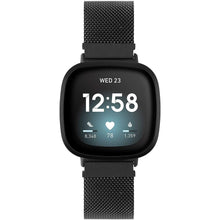 Load image into Gallery viewer, Fitbit Versa 3 Strap Milanese Loop (Black) - Black / Fitbit