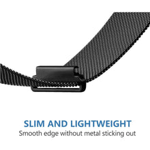 Load image into Gallery viewer, Fitbit Versa 3 Strap Milanese Loop (Black) - Black / Fitbit