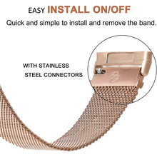 Load image into Gallery viewer, Fitbit Versa 4 Strap - Fitbit Versa 4 / Milanese Loop Strap