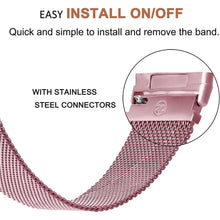 Load image into Gallery viewer, Fitbit Versa 4 Strap - Fitbit Versa 4 / Milanese Loop Strap