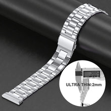 Load image into Gallery viewer, Fitbit Versa 3 Strap Steel Hocolike (Silver) - Silver