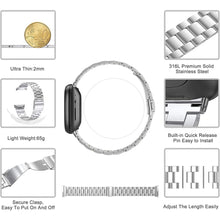 Load image into Gallery viewer, Fitbit Versa 4 Strap - Fitbit Versa 4 / Stainless Steel