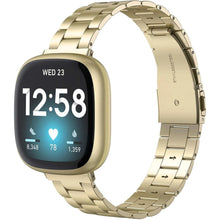 Load image into Gallery viewer, Fitbit Versa 3 Strap Steel Hocolike (Gold) - Gold / Fitbit