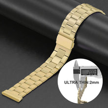 Load image into Gallery viewer, Fitbit Versa 3 Strap Steel Hocolike (Gold) - Gold / Fitbit