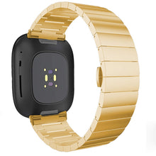Load image into Gallery viewer, Fitbit Versa 3 Strap Steel Link Bracelet (Gold) - Gold