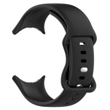 Load image into Gallery viewer, Google Pixel Watch 3 45mm Silicone Strap (Black) - Google
