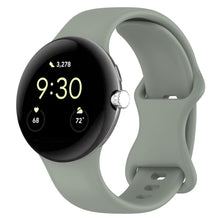 Load image into Gallery viewer, Google Pixel Watch 3 45mm Silicone Strap (Celadon) - Google
