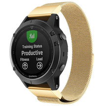 Load image into Gallery viewer, Garmin epix (Gen 2) Strap Milanese Loop (Gold) - Garmin