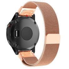 Load image into Gallery viewer, Garmin fenix 6X Strap Milanese Loop (RoseGold) - RoseGold