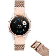 Load image into Gallery viewer, Garmin fenix 7X Strap Milanese Loop (RoseGold) - Garmin