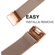 Load image into Gallery viewer, Garmin fenix 6X Strap Milanese Loop (RoseGold) - RoseGold