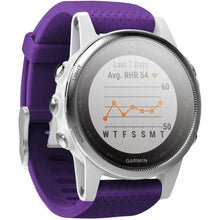 Load image into Gallery viewer, Garmin fenix 7 Silicone Strap (Purple) - Garmin fenix 7